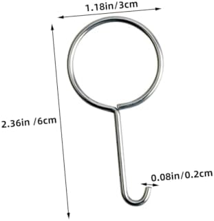 Ergonomic Drain Cover Hook 10PCS Stainless Steel Lifting Tools for Shower Drain
