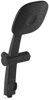 Adjustable 3-in-1 Handheld Showerhead Combo in Matte Black