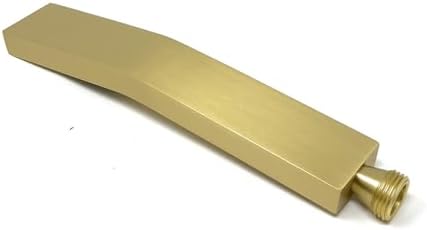 Cascada Contemporary Brass High Pressure Hand Held Shower Effortlessly Capable