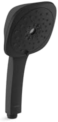 Adjustable 3-in-1 Handheld Showerhead Combo in Matte Black