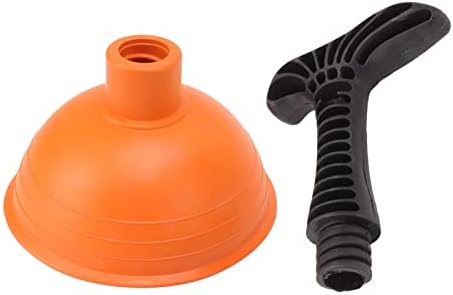 Evhooe Rubber Cup Mini Plunger Small Drain Cleaner with Non-Slip Handle