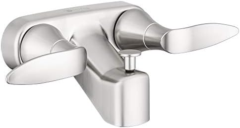 Dura Faucet RV Tub Shower Valve with Winged Levers