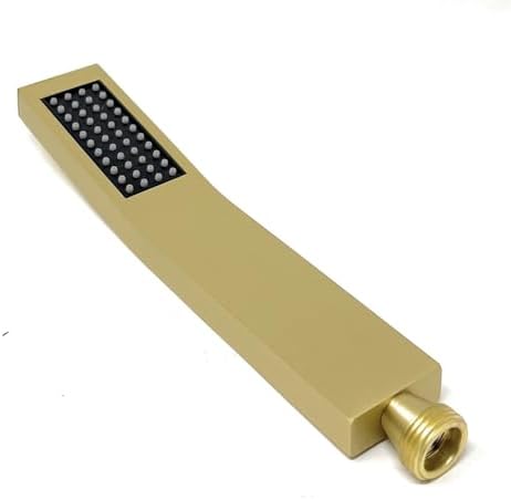 Cascada Contemporary Brass High Pressure Hand Held Shower Effortlessly Capable