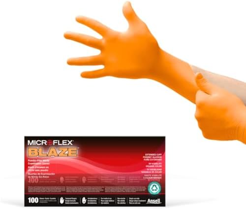 Bright Nitrile Gloves for Automotive More