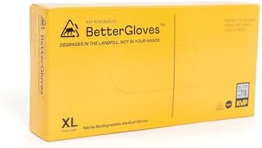 Biodegradable Nitrile Gloves Violet Blue 100 Piece