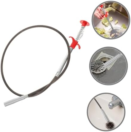 Stainless Steel Flush Toilet Pump Plunger 16m Long with Dual-Action System