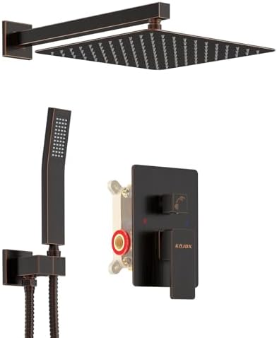 Luxury Oil Rubbed Bronze Shower System with High Pressure