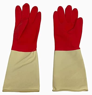 DBMIMPORTERS12 Dishwashing Latex Gloves for Cleaning Non-Slip Household Gloves