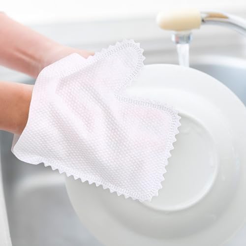 80PCS Dual-Sided Microfiber Dusting Gloves