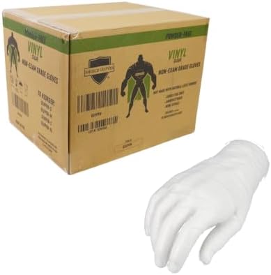 Latex-Free Vinyl Gloves Small 2000 Pack
