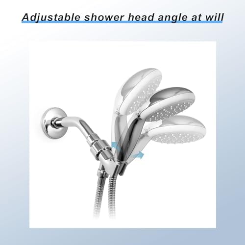 Adjustable Adjustable Handheld Shower Bracket with 2-Piece Kit