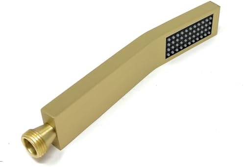 Cascada Contemporary Brass High Pressure Hand Held Shower Effortlessly Capable