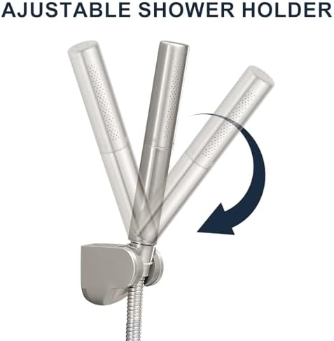 Kroias Brushed Nickel 2-in-1 Handheld Shower Set