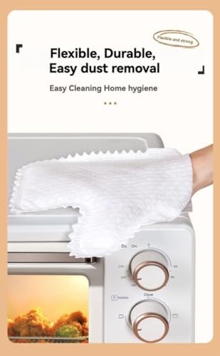 Cleaning Dust Gloves 5 Pack - White