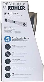 Versatile 5-Spray 2-in-1 Shower Head Set