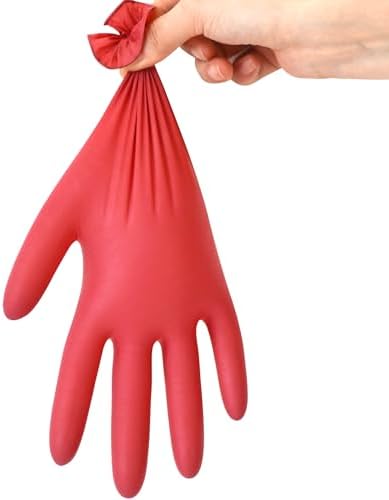 100-Count Nitrile Gloves for Cleaning Medical Use
