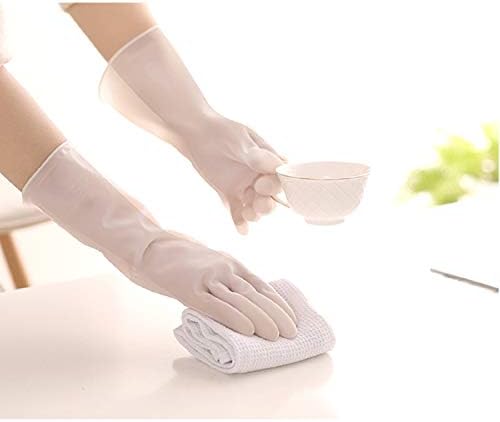Kitchen Rubber Dishwashing Gloves Large 3 Pairs
