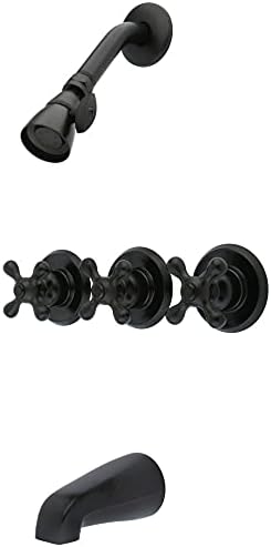 Kingston Brass KB235AX Tub Shower Faucet 5-Inch Spout Reach