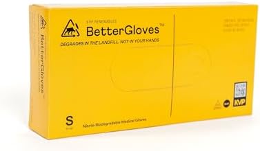 Biodegradable Nitrile Gloves Violet Blue 100 Piece
