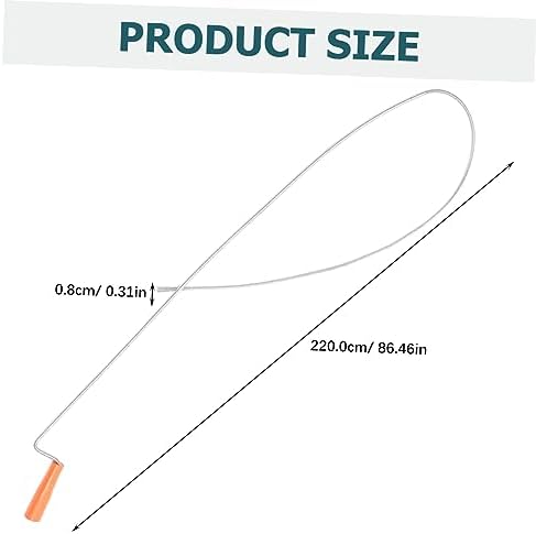 DOITOOL Long Reach 22M Drain Hair Catcher Steel Wire Unclogger