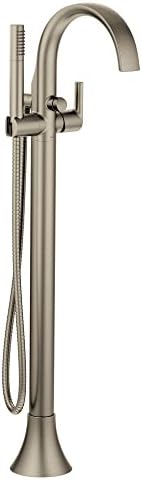 Moen S3105BN Doux One-Handle Freestanding Floor Mount Tub Filler with Handshower