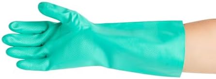 Professional 15 Mil Medium Cleaning Gloves Chemical-Tolerant No-Powder Latex-Free