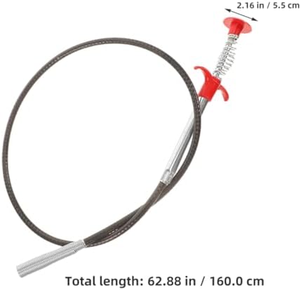 16m Long Drain Auger w Stainless Steel PP Design
