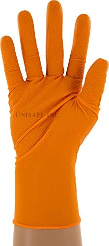Copperhead HD Orange Nitrile Gloves