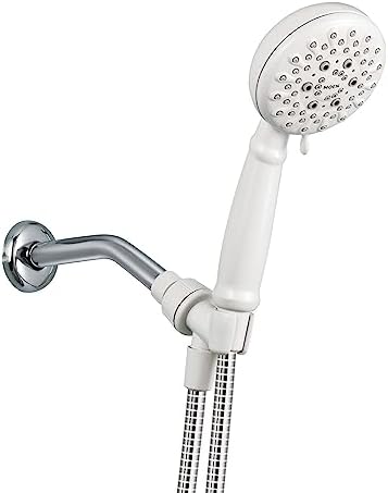 Moen Banbury Glacier White 5-Spray Handheld Shower Head