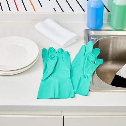 Restaurantware Clean Tek Professional 15 Mil Extra Large Cleaning Gloves
