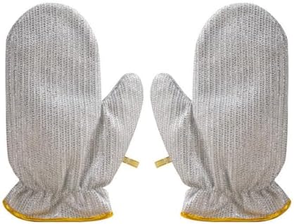 Wire Dishwashing Gloves for Kitchen Cleaning