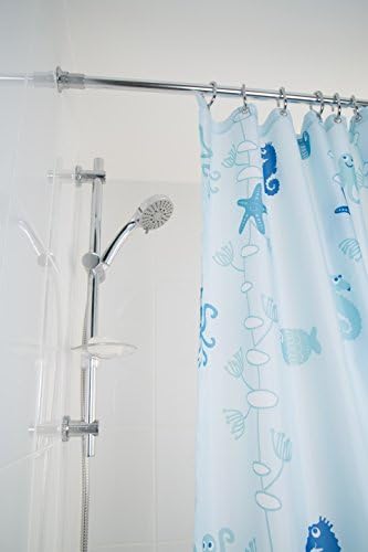 Croydex Essentials Four-Function Chrome Shower Handset with ECO and Rub-Ready Nozzles