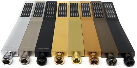Cascada Contemporary Brass High Pressure Hand Held Shower Effortlessly Capable
