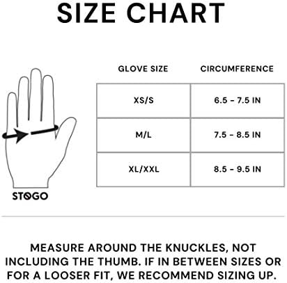 STOGO All Day Glove - Antimicrobial Sustainable Touchscreen Gloves for Travel and Exercise