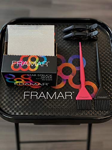 Framar Star Struck Silver Pop Up Foil Green Gloves Latex Free