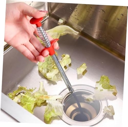 Stainless Steel Flush Toilet Pump Plunger 16m Long with Dual-Action System