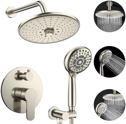 Luxury Overhead Rain Head Showers for the Modern Bathroom
