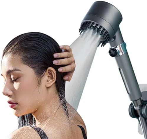 Turbo Showerhead With Ion Massage Function