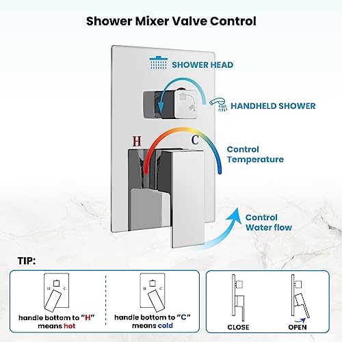 Rainfall Bathroom Shower System