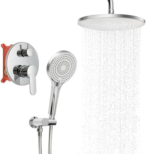 10 Rainfall Shower Combo Kit - Perfect for Relaxing Moments at Home