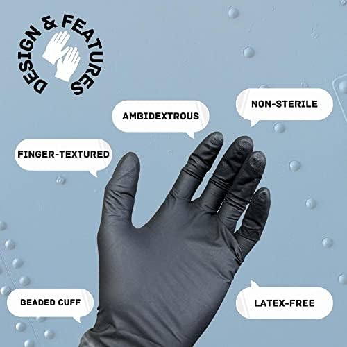 Premium Nitrile Gloves Latex-Free Size Small Pack of 72000