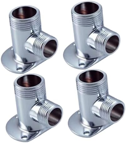 4-Piece Zinc Alloy Bathroom Shower Installation Kit