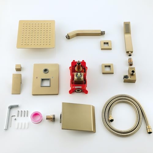 Complete Bath Faucet Set with 25 GPM Flow Rate
