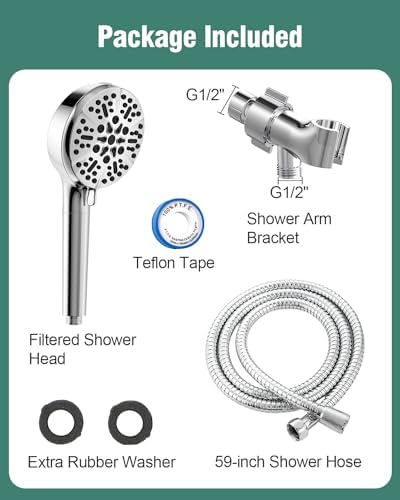 Diiwet Filtered shower head