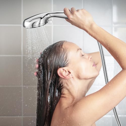 HOPOPRO High-PressureHandheld Shower Head Set with 6 Modes