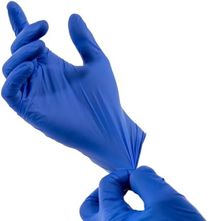 Biodegradable Nitrile Gloves Violet Blue 100 Piece