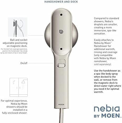 Muen N207H0SRN Handheld Shower for Instant Relief