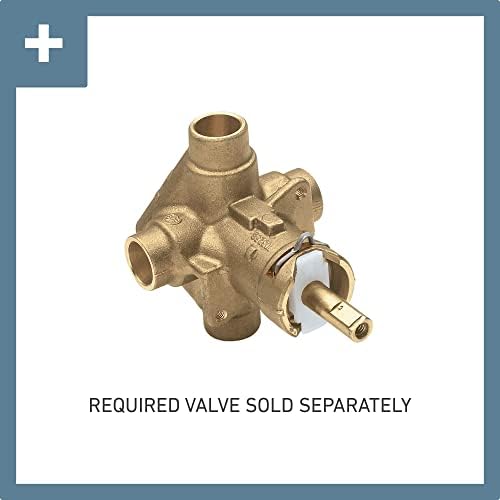 Muen Eva Brushed Nickel Posi-Temp Kit with Showers Tub Trim