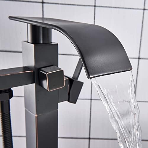 Senlesen Bathroom Tub Filler Faucet with Handheld Sprayer