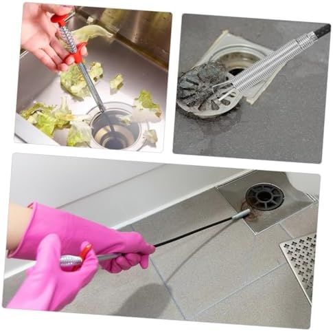 Hemobllo 16m Flexible Snake Grabber Drain Tool